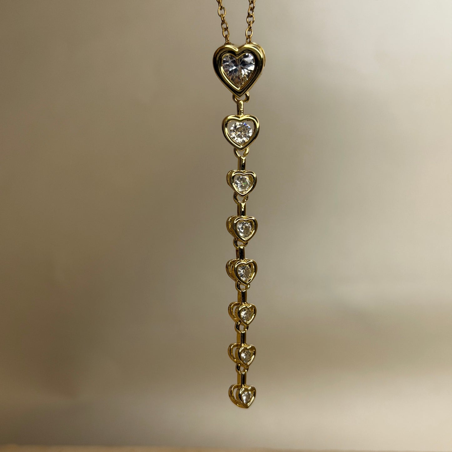 Candy Frost Heart Opal Necklace