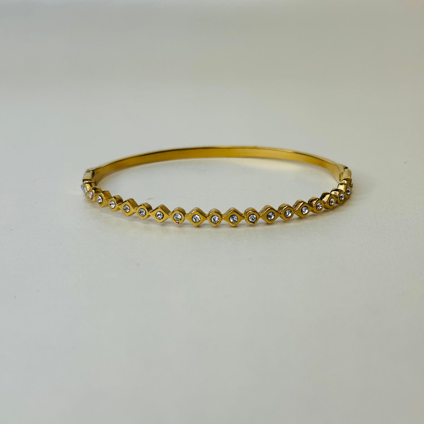 Diamond | 18K Gold-Plated Bracelet