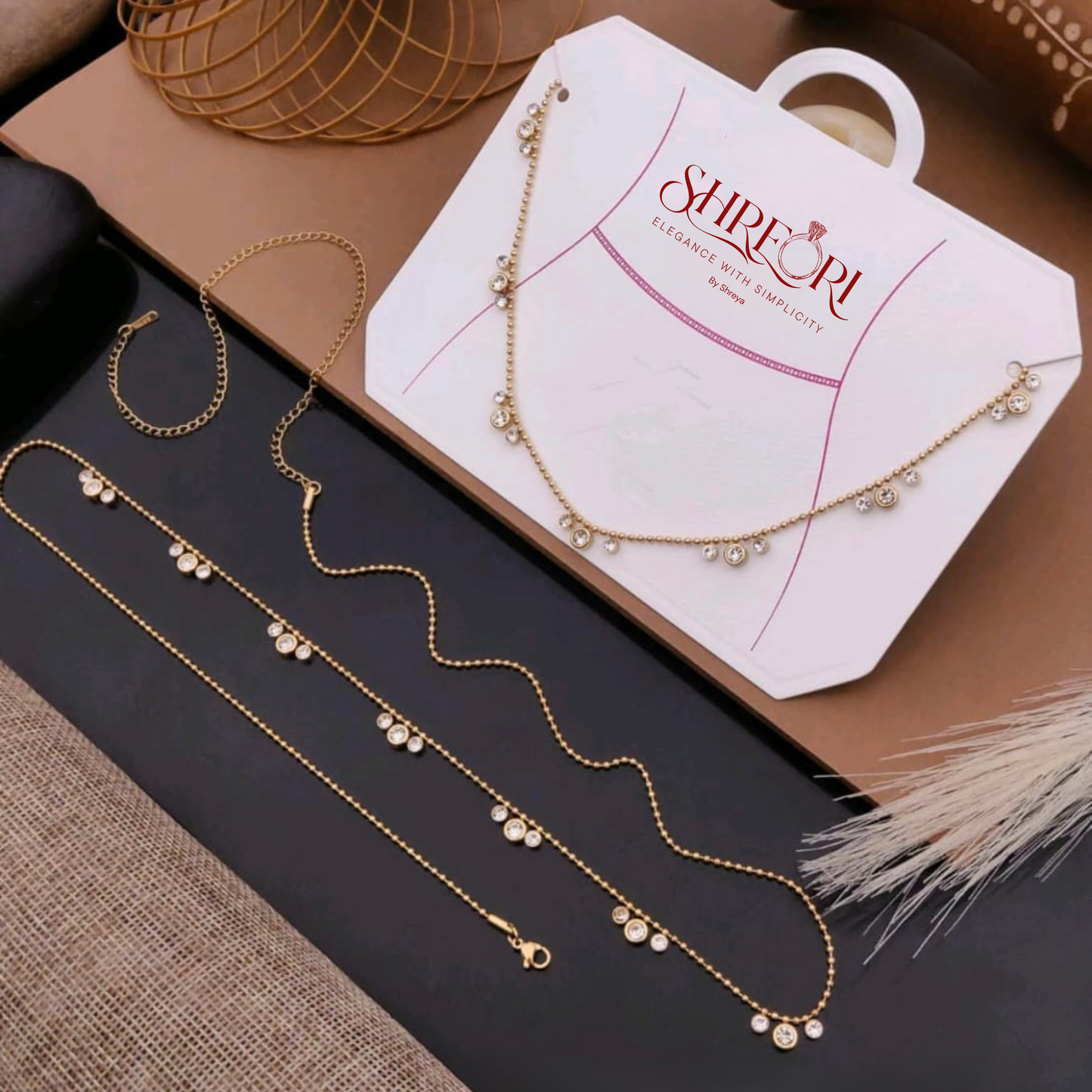 Trinity Waistchain | 18K Gold-Plated