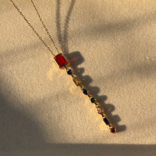 Candy Frost Ruby Necklace