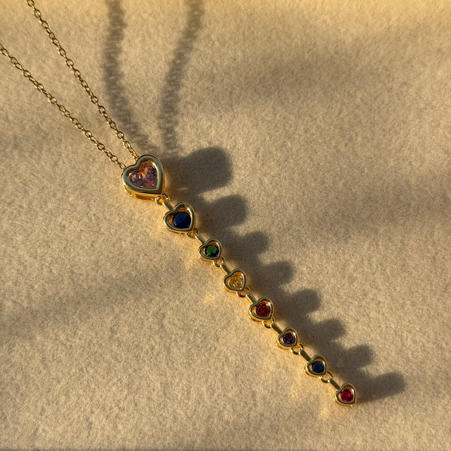 Candy Frost Heart Necklace