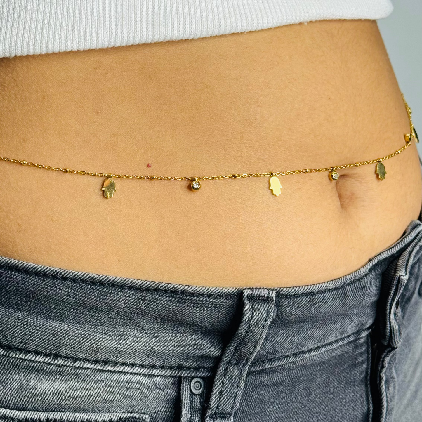 Hamza Waistchain | 18K Gold-Plated