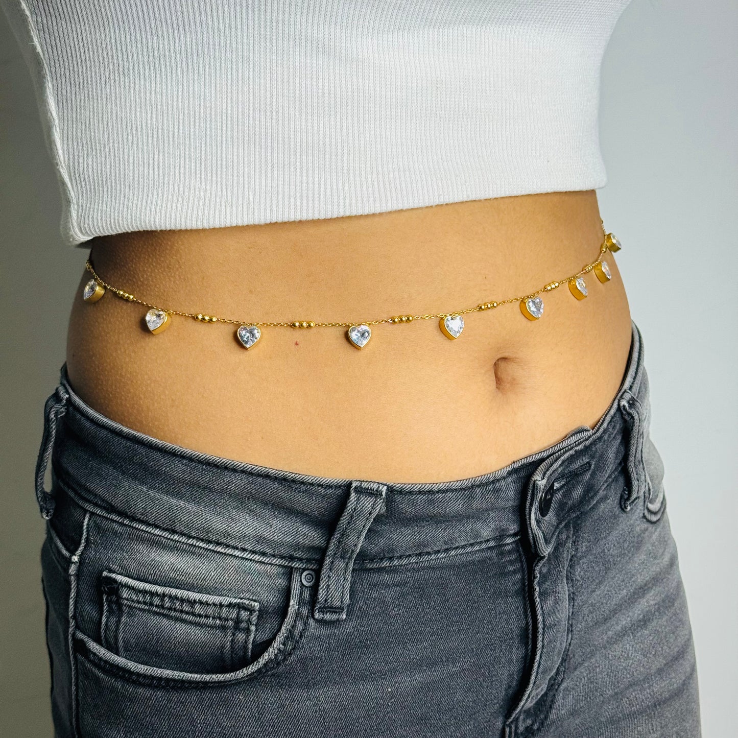 Mannat waistchain | 18K Gold-Plated