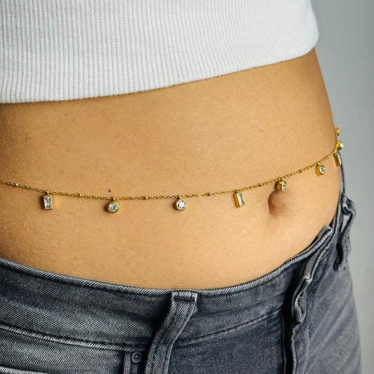 Niyara Waistchain | 18K Gold-Plated