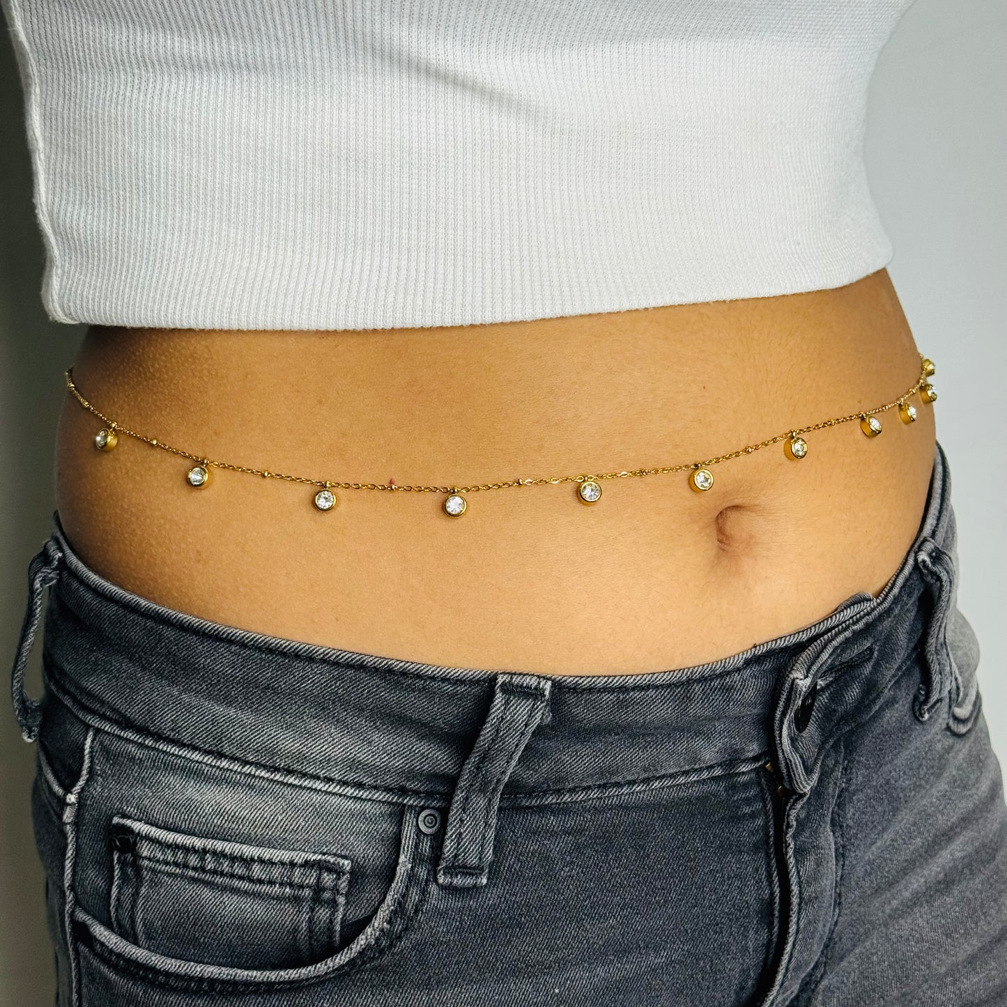 Chandrika Waistchain | 18K Gold-Plated
