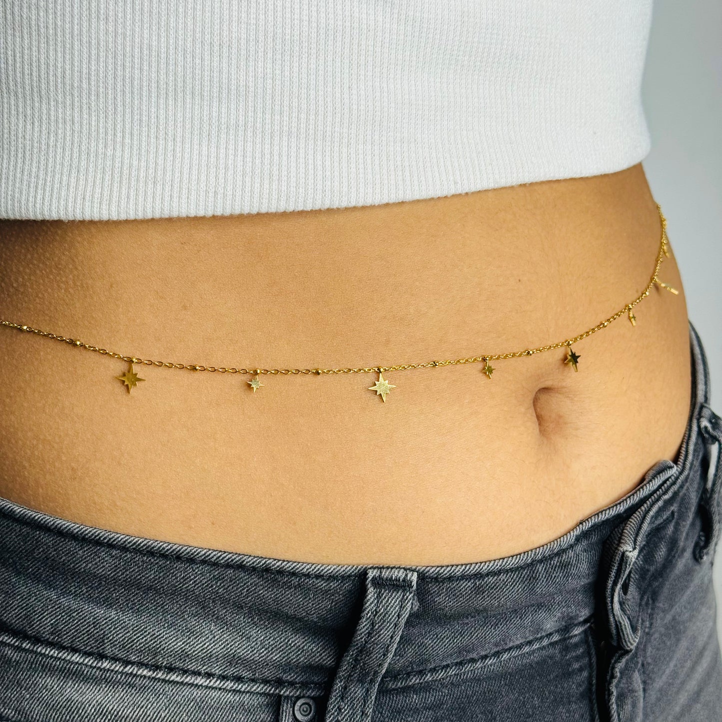 Sitara Waistchain | 18K Gold-Plated