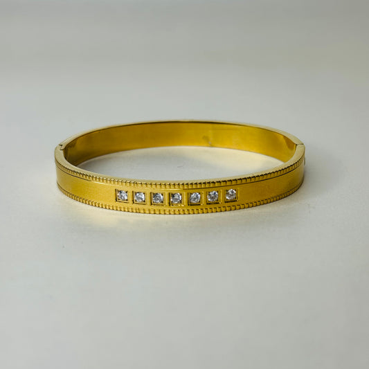 Quadra Stone | 18K Gold-Plated Bracelet