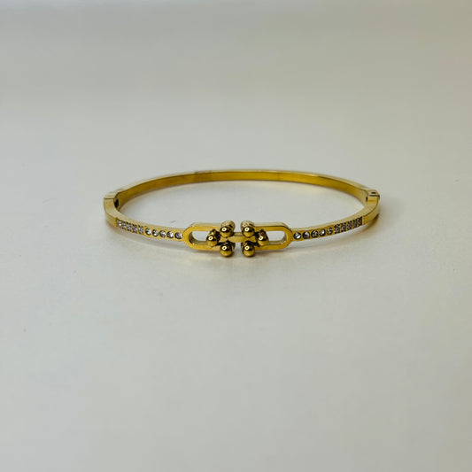 Interlock | 18K Gold-Plated Bracelet